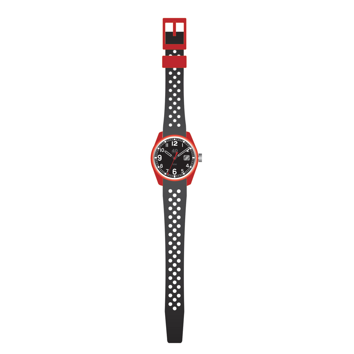 40N7.0LBK Ladies 35MM SPARTAN Watch – 40nine-Watches