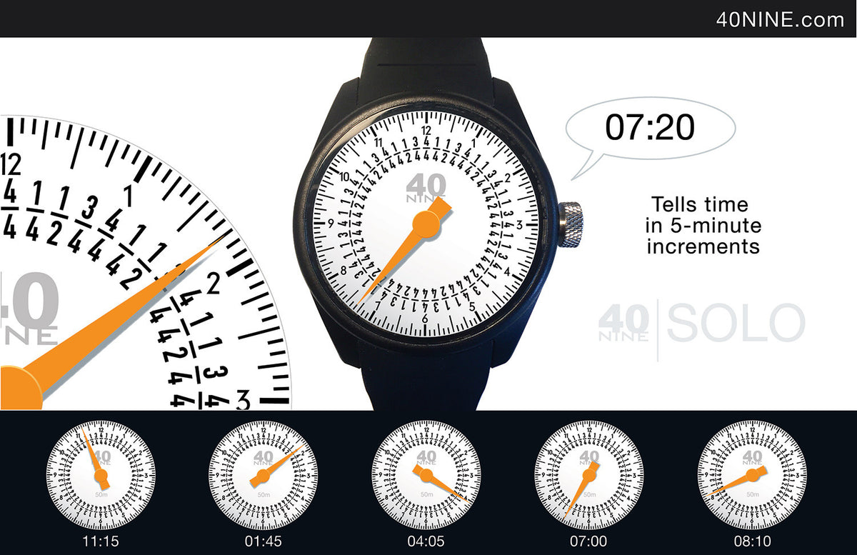40N4.1 40Nine SOLO 43mm 1-handed Watch – 40nine-Watches display picture 2