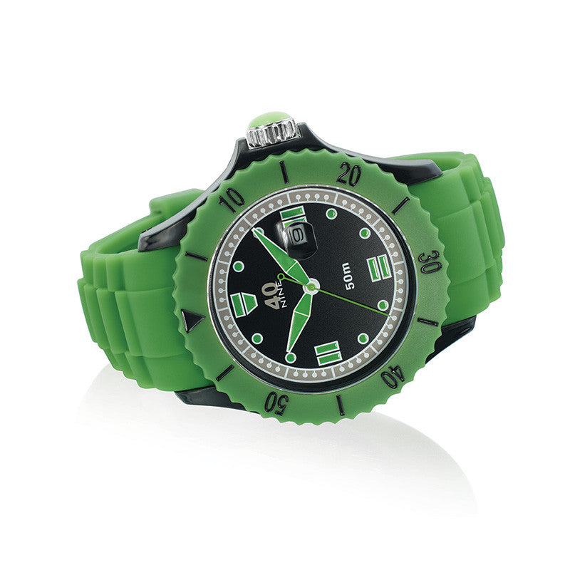 40Nine Extra Large 50mm Green Watch