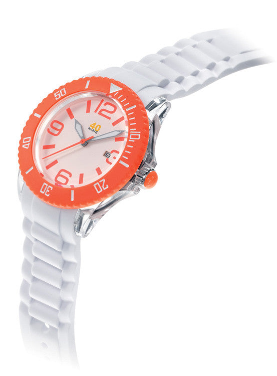 40Nine Large 45mm Orange Watch