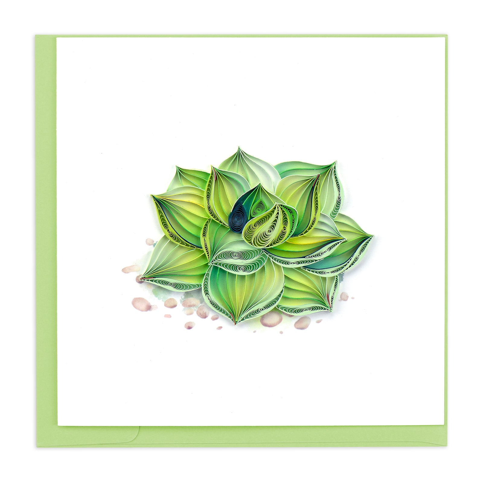 succulent card BL1159 Quilling Card – Succulent Plant – 40nine-Watches