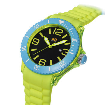 40Nine Extra Large 50mm Yellow Watch